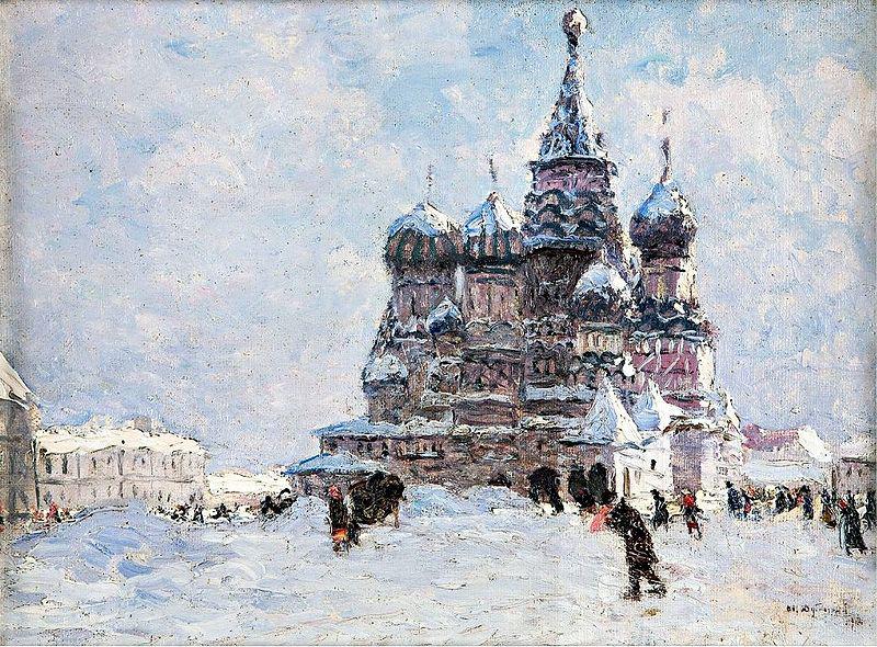 Nikolay Nikanorovich Dubovskoy Red Square China oil painting art